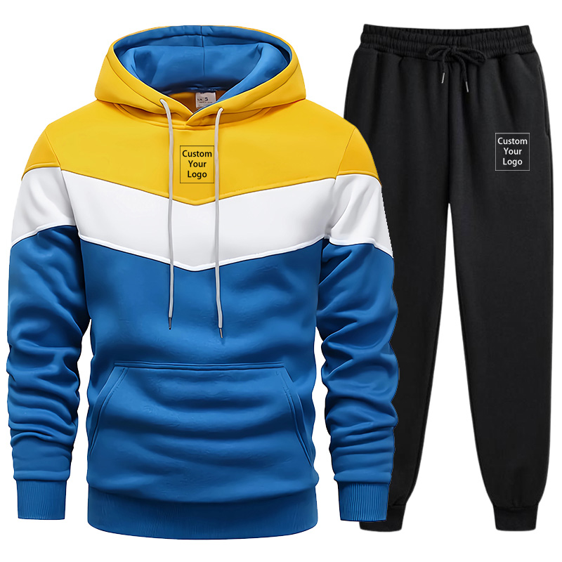 Winter Clothing Patterns - تخصيص شعارك طباعة هوديي Sweatpants الرجال