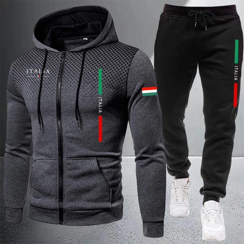 Winter Clothing Clearance - طقم رياضي رجالي كاجوال: سترة بغطاء