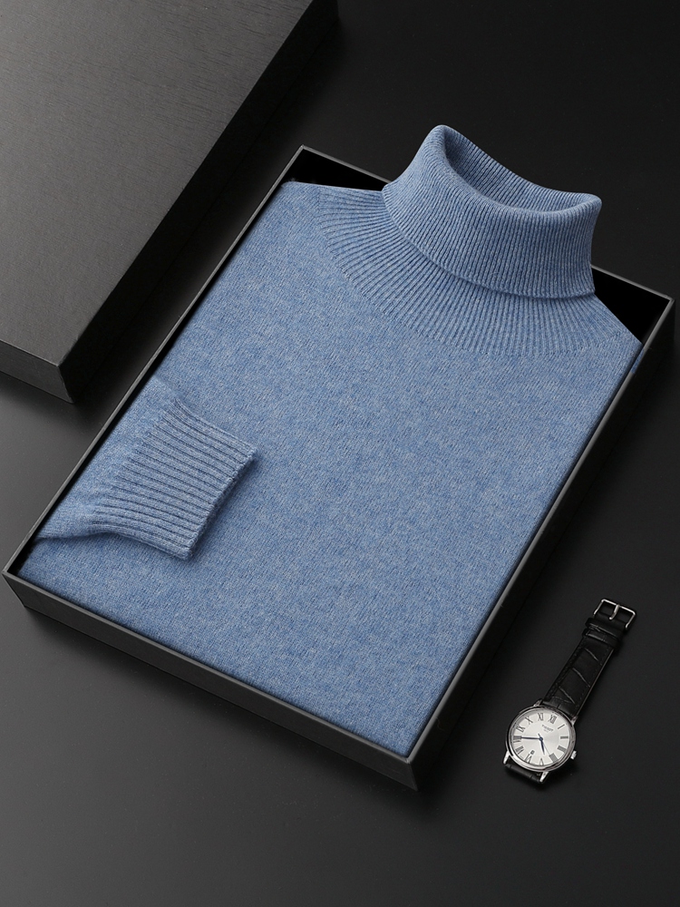 Winter Clothing Essentials For Men - سترة رجالية ذات ياقة مدورة للخريف
