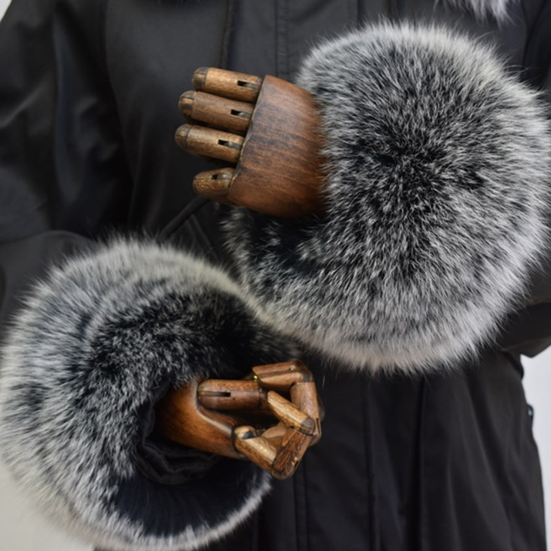 Winter Clothing For Sale - الثعلب الفراء الأصفاد للنساء كامل الجلود