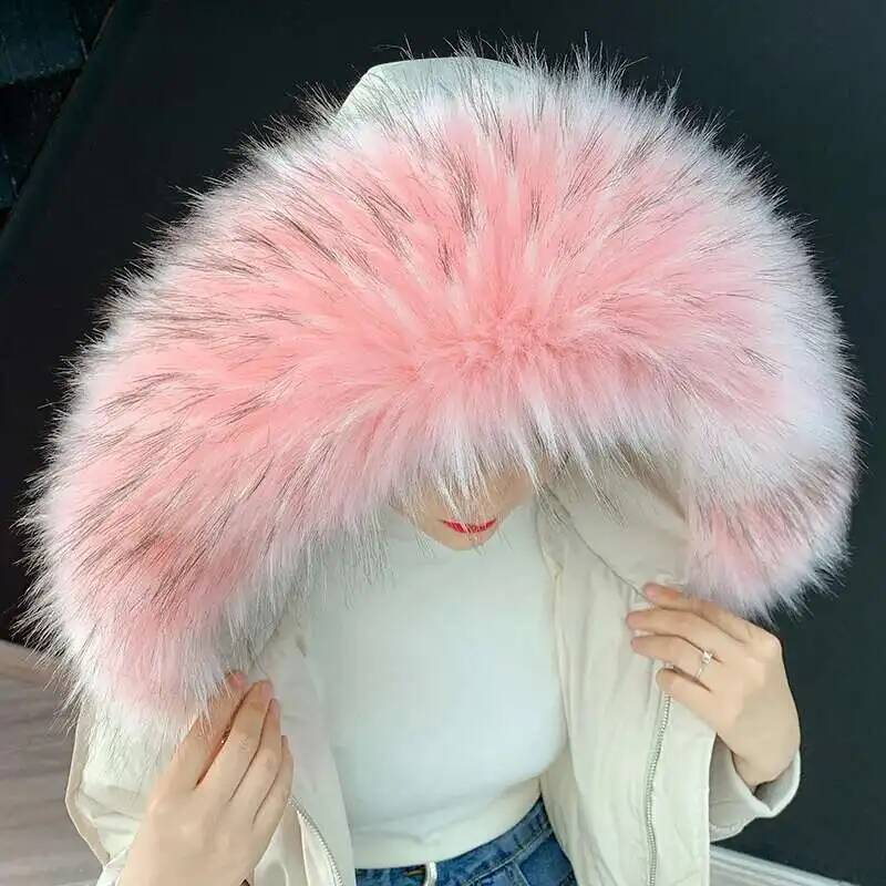 Winter Clothing For Sale - انفصال فو الفراء طوق اضافية كبيرة