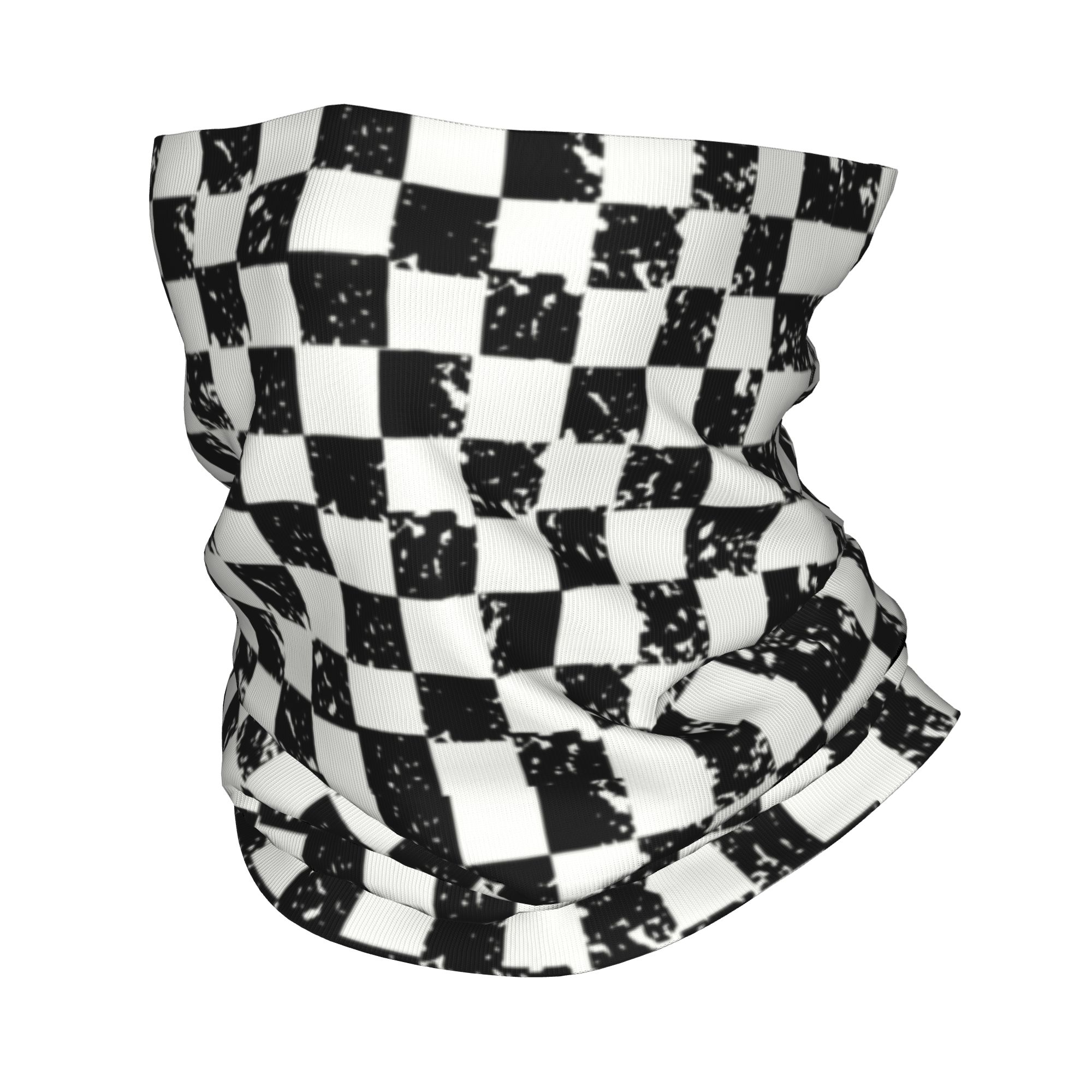 Neck Gaiter Fleece - وشاح رقبة شتوي مخصص بتصميم مربعات