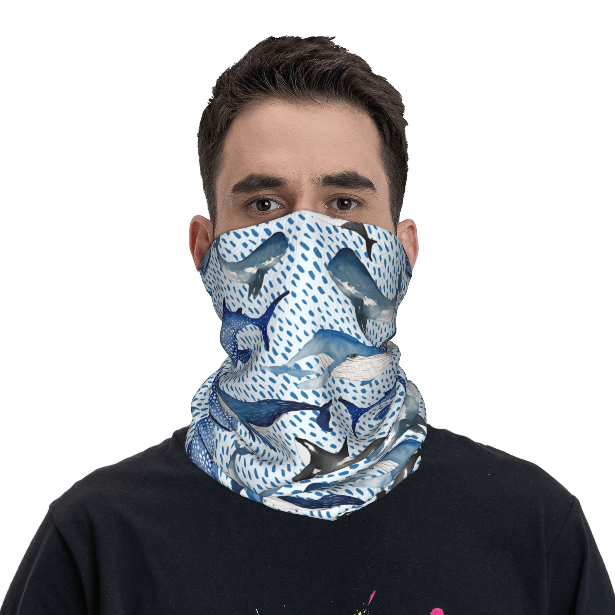 مخصص الأزرق المائية القرش الشت - مراجعة Neck Gaiter Fleece وسعره