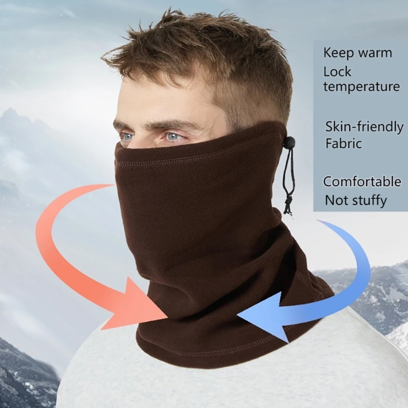 الشتاء الرقبة أدفأ الجراب وشاح - مراجعة Neck Gaiter Fleece وسعره