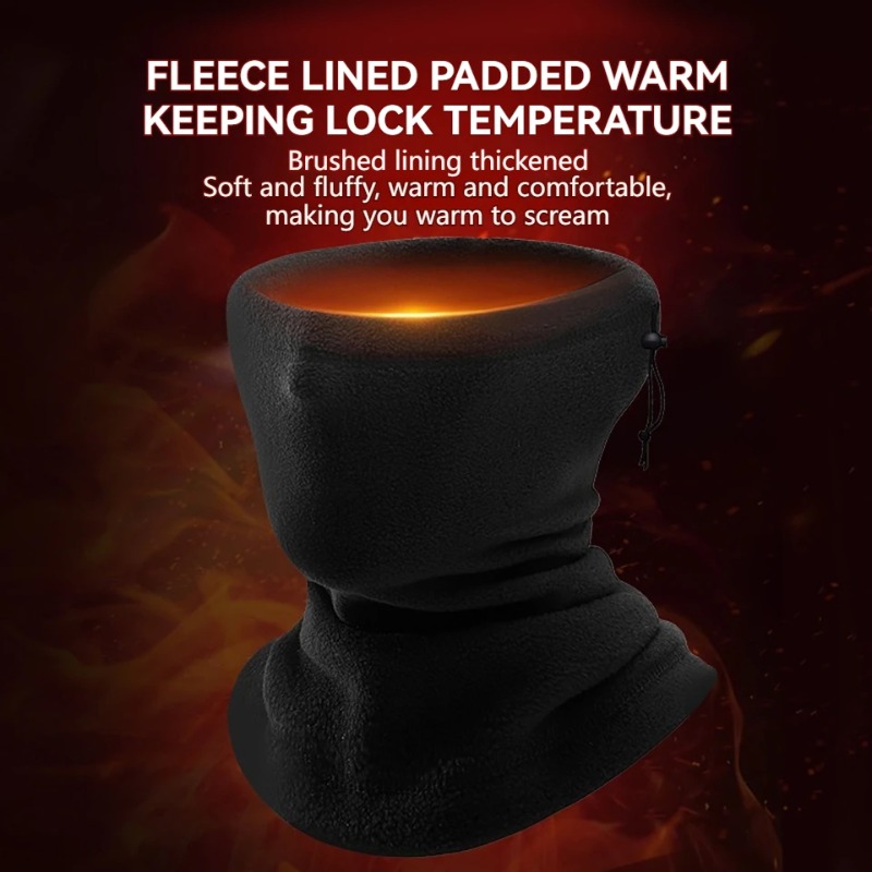 الشتاء الرقبة أدفأ الجراب وشاح - مراجعة Neck Gaiter Fleece وسعره