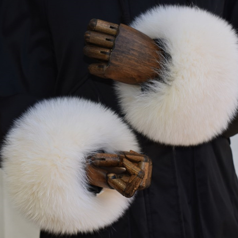 الثعلب الفراء الأصفاد للنساء ك - مراجعة Winter Clothing For Sale وسعره