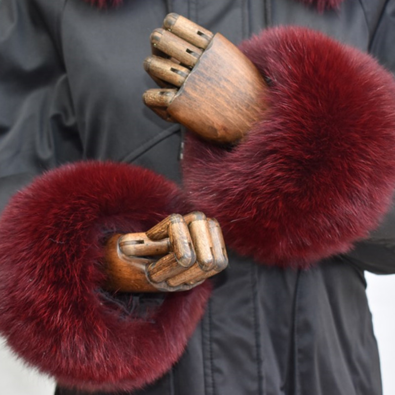 الثعلب الفراء الأصفاد للنساء ك - مراجعة Winter Clothing For Sale وسعره