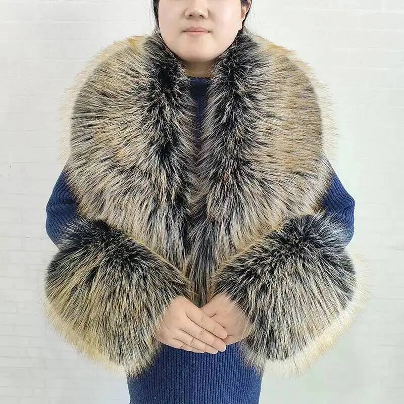 كبير إمرأة فو الثعلب الفراء وش - مراجعة Winter Clothing For Sale وسعره