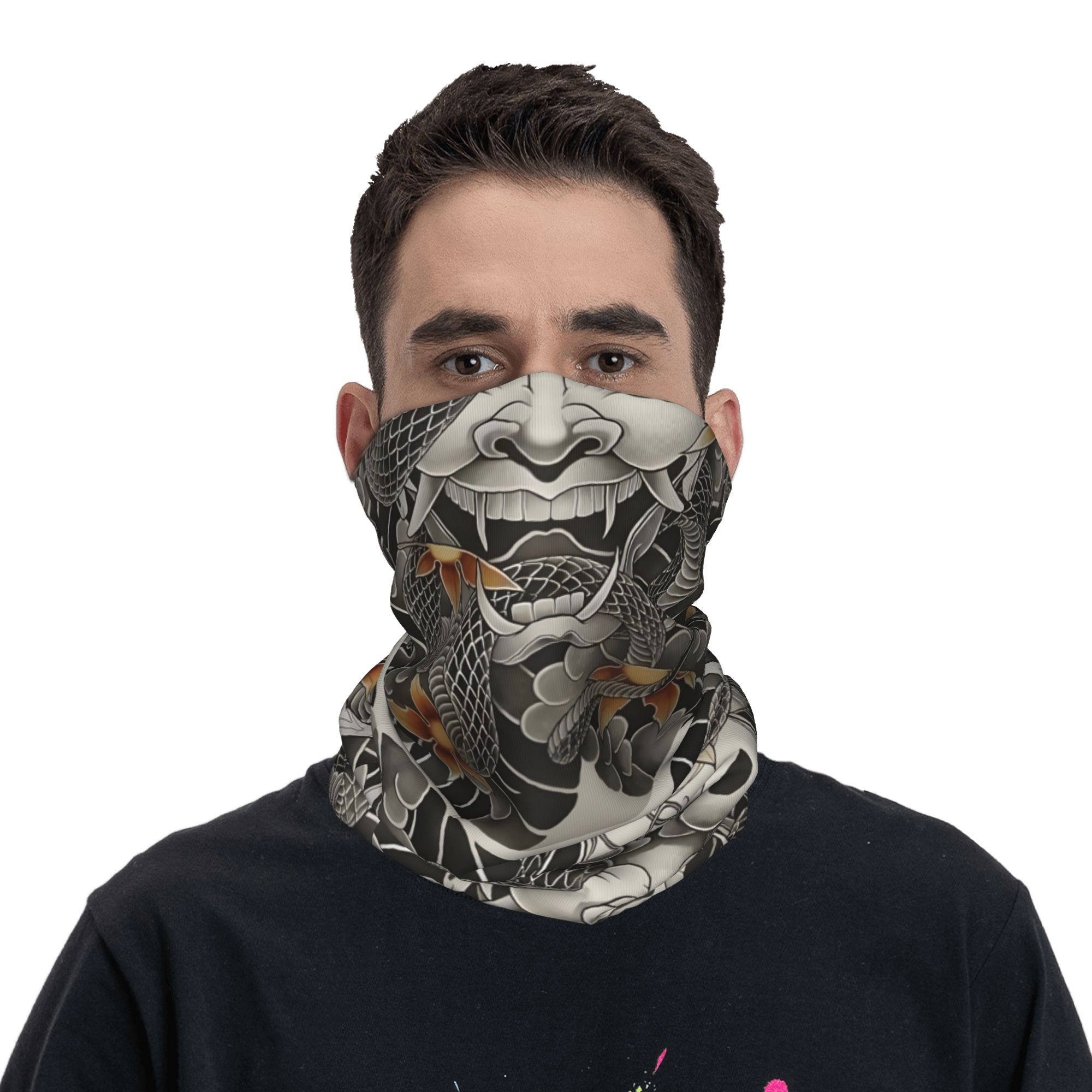 مخصص الساموراي أوني شيطان باند - مراجعة Neck Gaiter Fleece وسعره