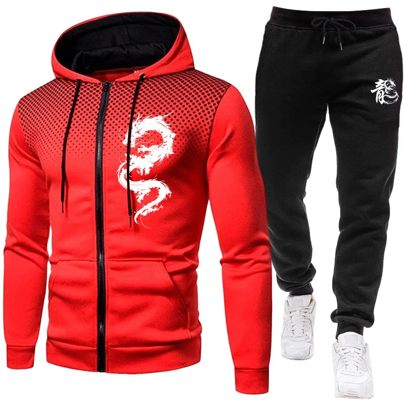 طقم رجالي بنمط التنين الباريسي - مراجعة Winter Clothing Clearance وسعره