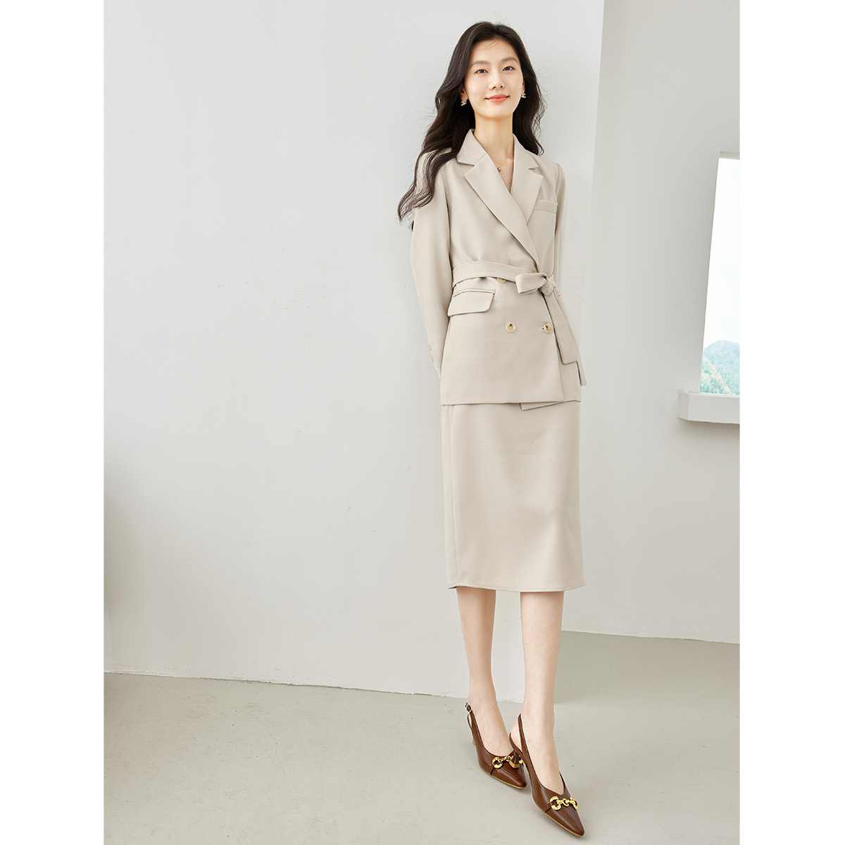طقم نسائي من قطعتين من VIMLY ل - مراجعة Winter Clothing For Sale وسعره